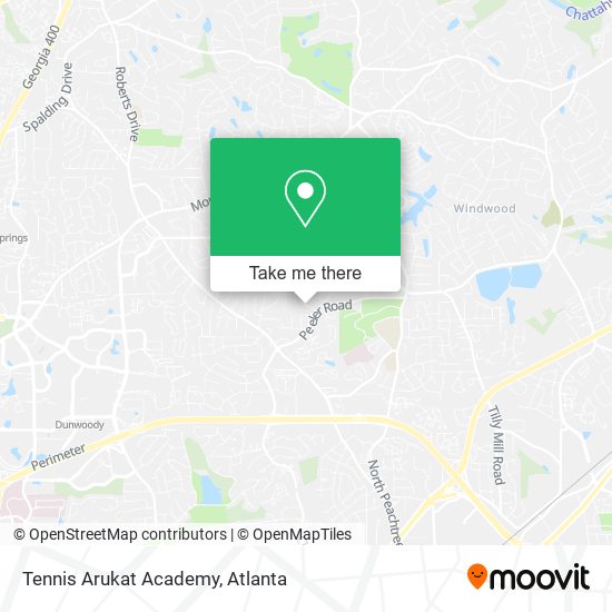 Mapa de Tennis Arukat Academy