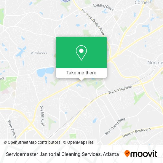 Servicemaster Janitorial Cleaning Services map