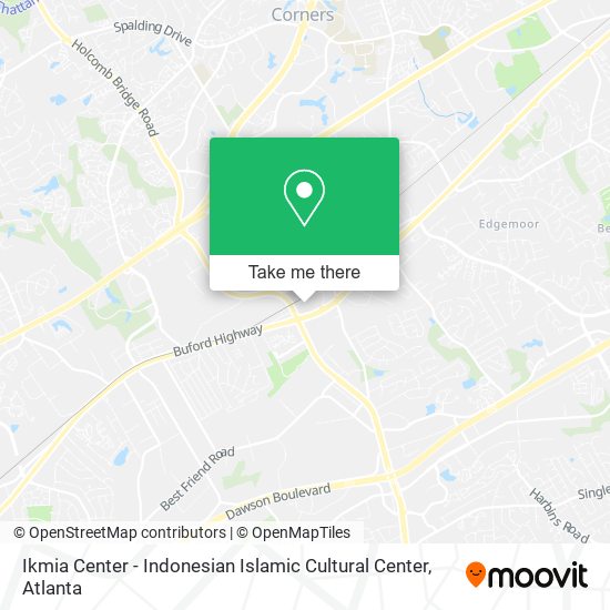 Mapa de Ikmia Center - Indonesian Islamic Cultural Center