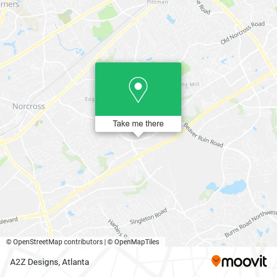 Mapa de A2Z Designs