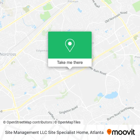 Mapa de Site Management LLC Site Specialist Home