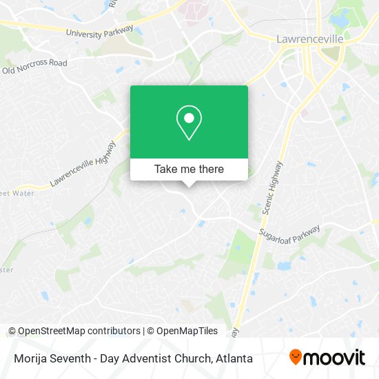 Morija Seventh - Day Adventist Church map