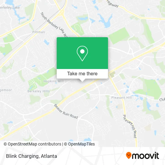 Mapa de Blink Charging