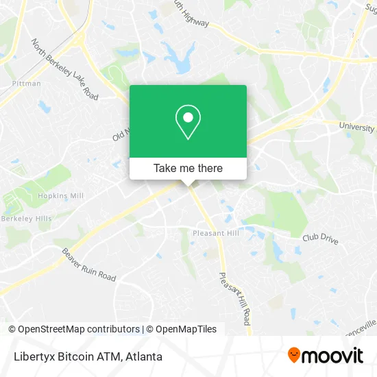 Libertyx Bitcoin ATM map