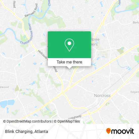 Blink Charging map