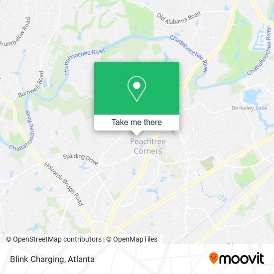 Mapa de Blink Charging