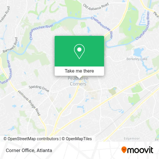 Corner Office map