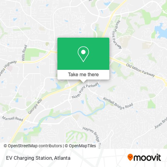 Mapa de EV Charging Station