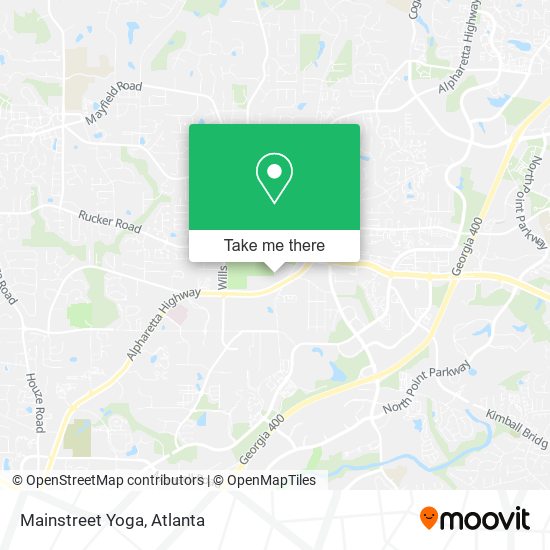 Mapa de Mainstreet Yoga