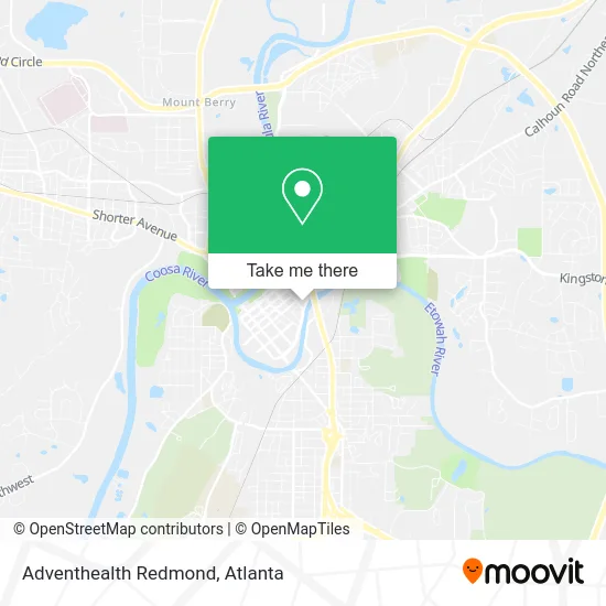 Adventhealth Redmond map