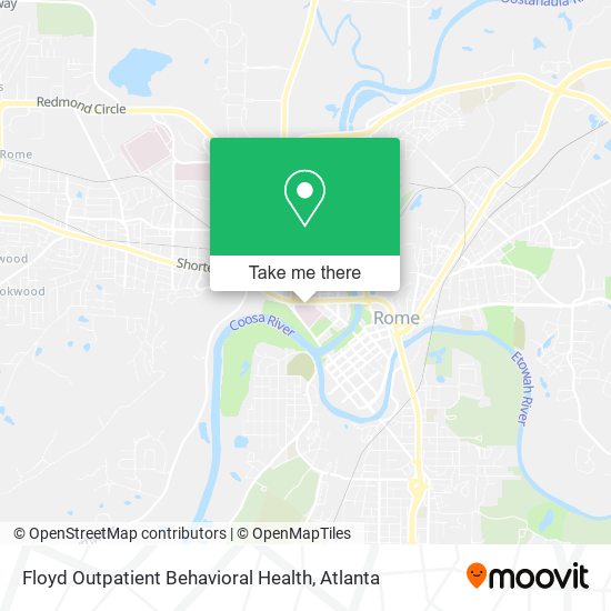 Mapa de Floyd Outpatient Behavioral Health