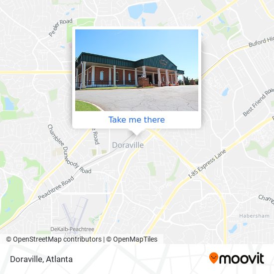 Doraville map