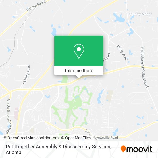 Putittogether Assembly & Disassembly Services map