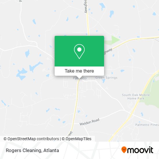 Rogers Cleaning map