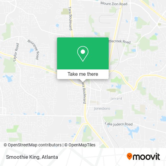 Smoothie King map