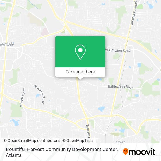 Bountiful Harvest Community Development Center map