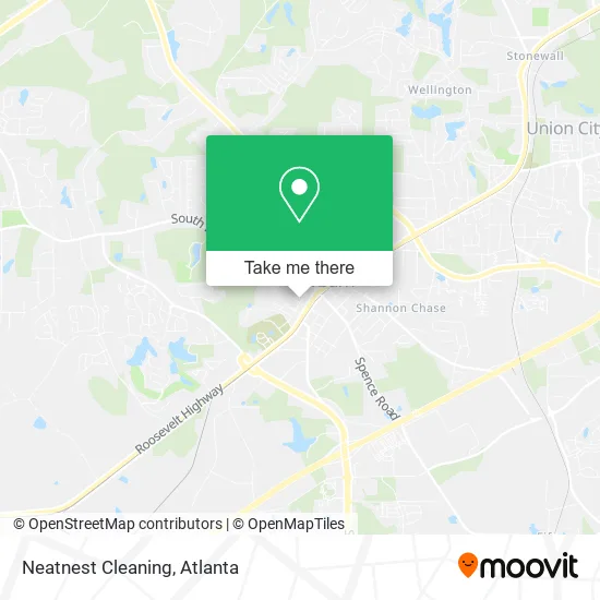 Neatnest Cleaning map