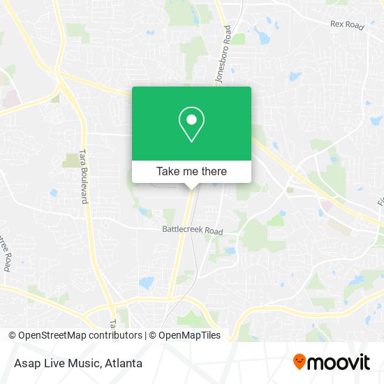 Asap Live Music map