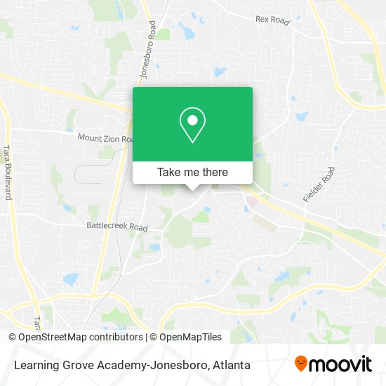 Mapa de Learning Grove Academy-Jonesboro