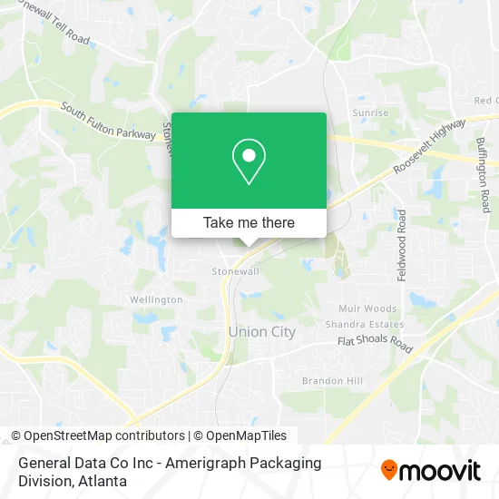 General Data Co Inc - Amerigraph Packaging Division map