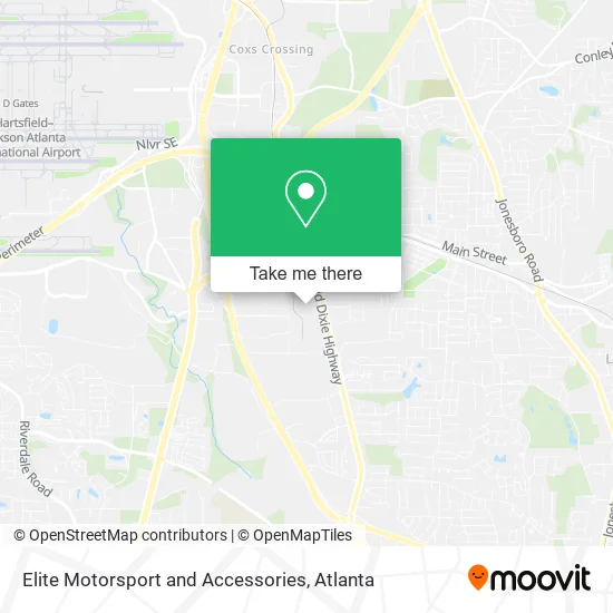 Elite Motorsport and Accessories map