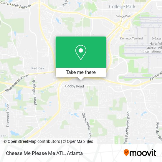 Cheese Me Please Me ATL map