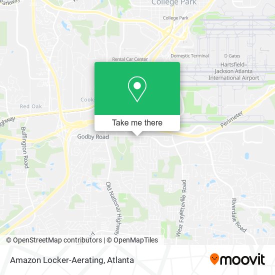 Mapa de Amazon Locker-Aerating
