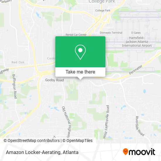 Amazon Locker-Aerating map