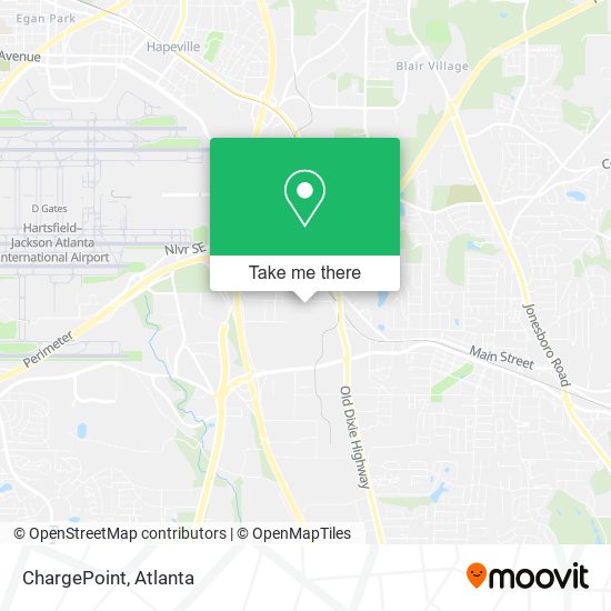 ChargePoint map