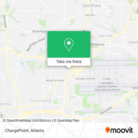 ChargePoint map