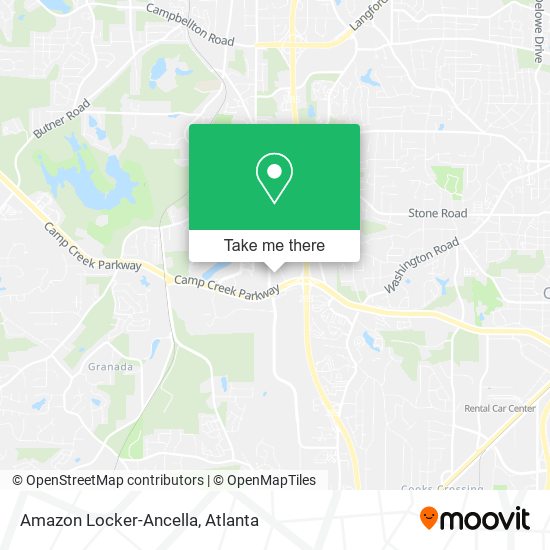 Mapa de Amazon Locker-Ancella