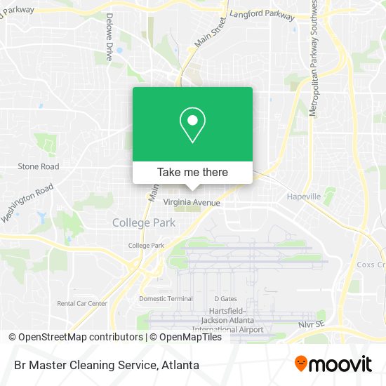 Mapa de Br Master Cleaning Service