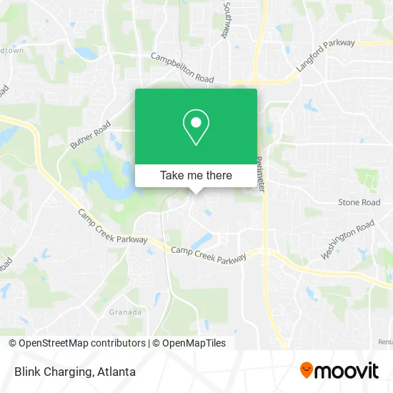Mapa de Blink Charging