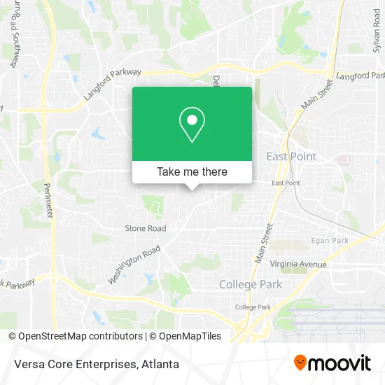 Versa Core Enterprises map