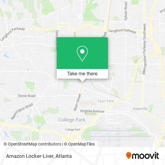 Amazon Locker-Liver map