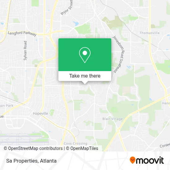Sa Properties map