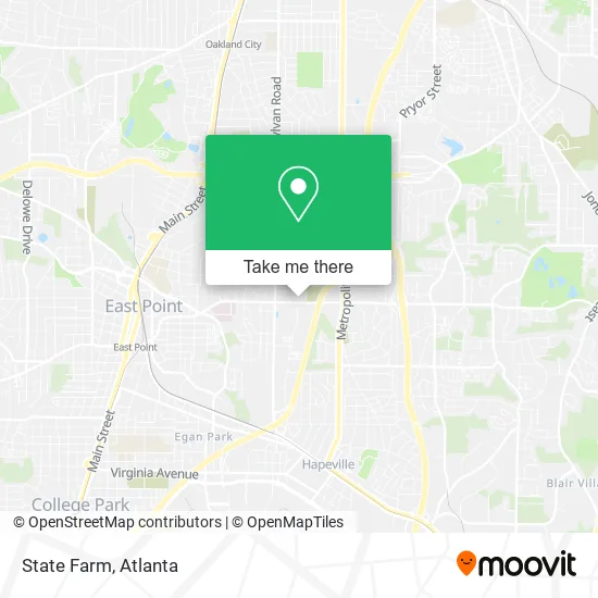 State Farm map