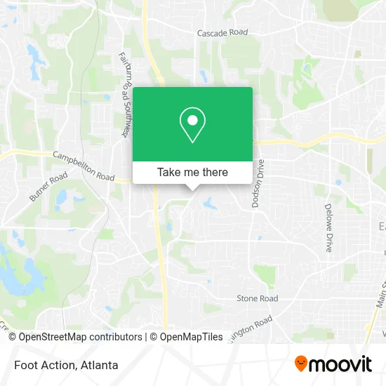 Foot Action map