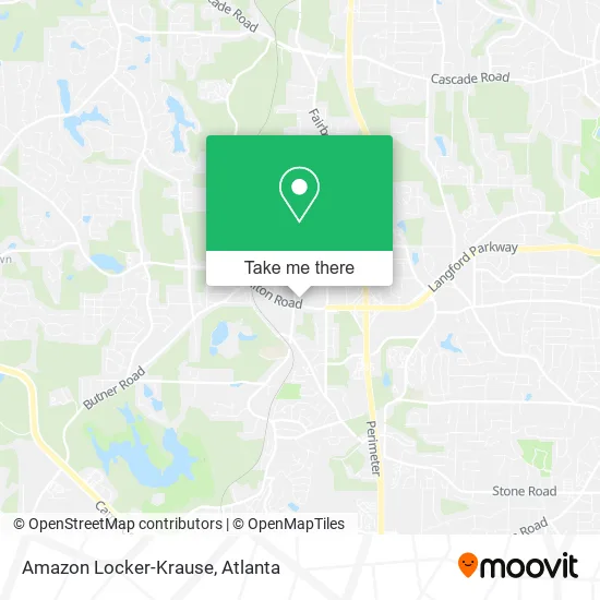 Amazon Locker-Krause map