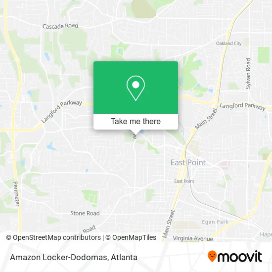 Mapa de Amazon Locker-Dodomas