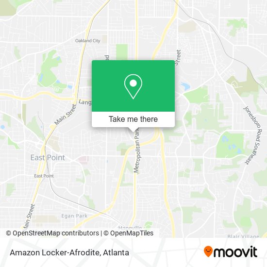 Amazon Locker-Afrodite map