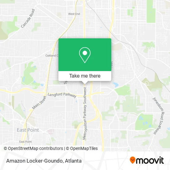 Amazon Locker-Goundo map