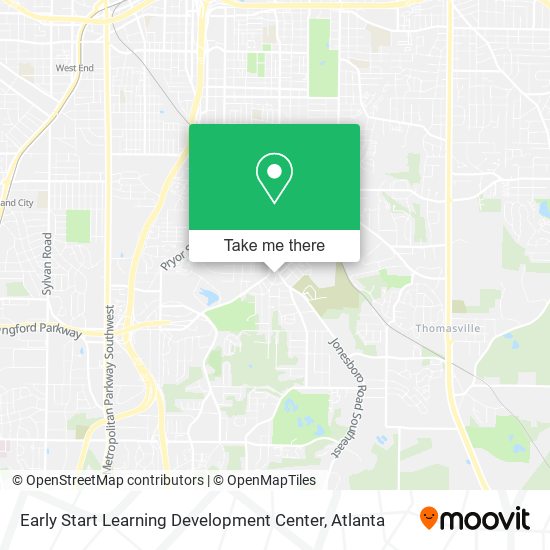 Early Start Learning Development Center map