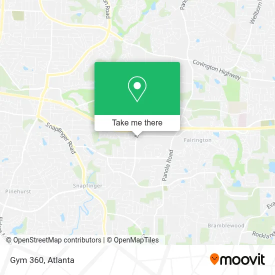 Gym 360 map