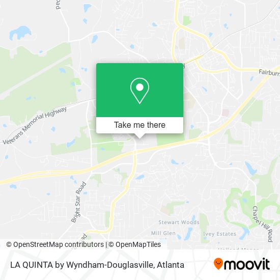 LA QUINTA by Wyndham-Douglasville map