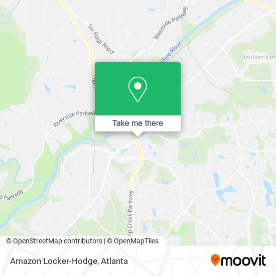 Amazon Locker-Hodge map