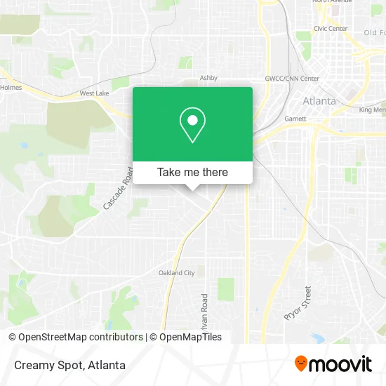 Mapa de Creamy Spot