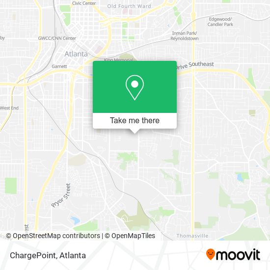 ChargePoint map