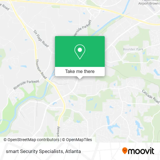smart Security Specialists map