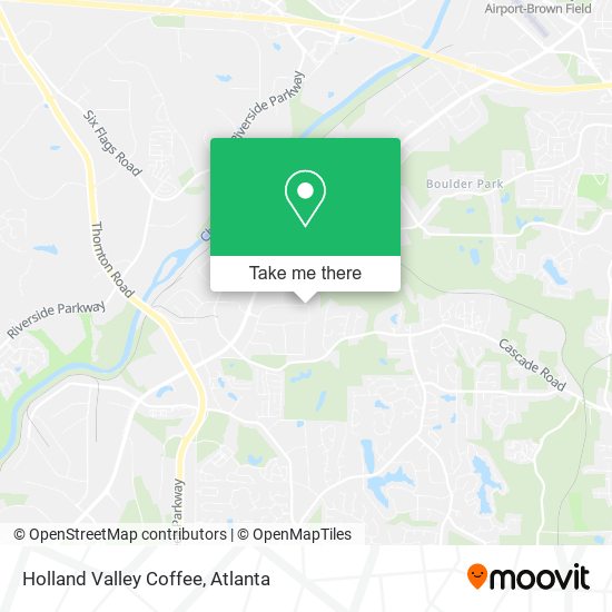 Mapa de Holland Valley Coffee